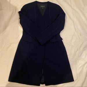 Lafayette 148 Navy Dress/Long Blazer Sz 12 NWOT